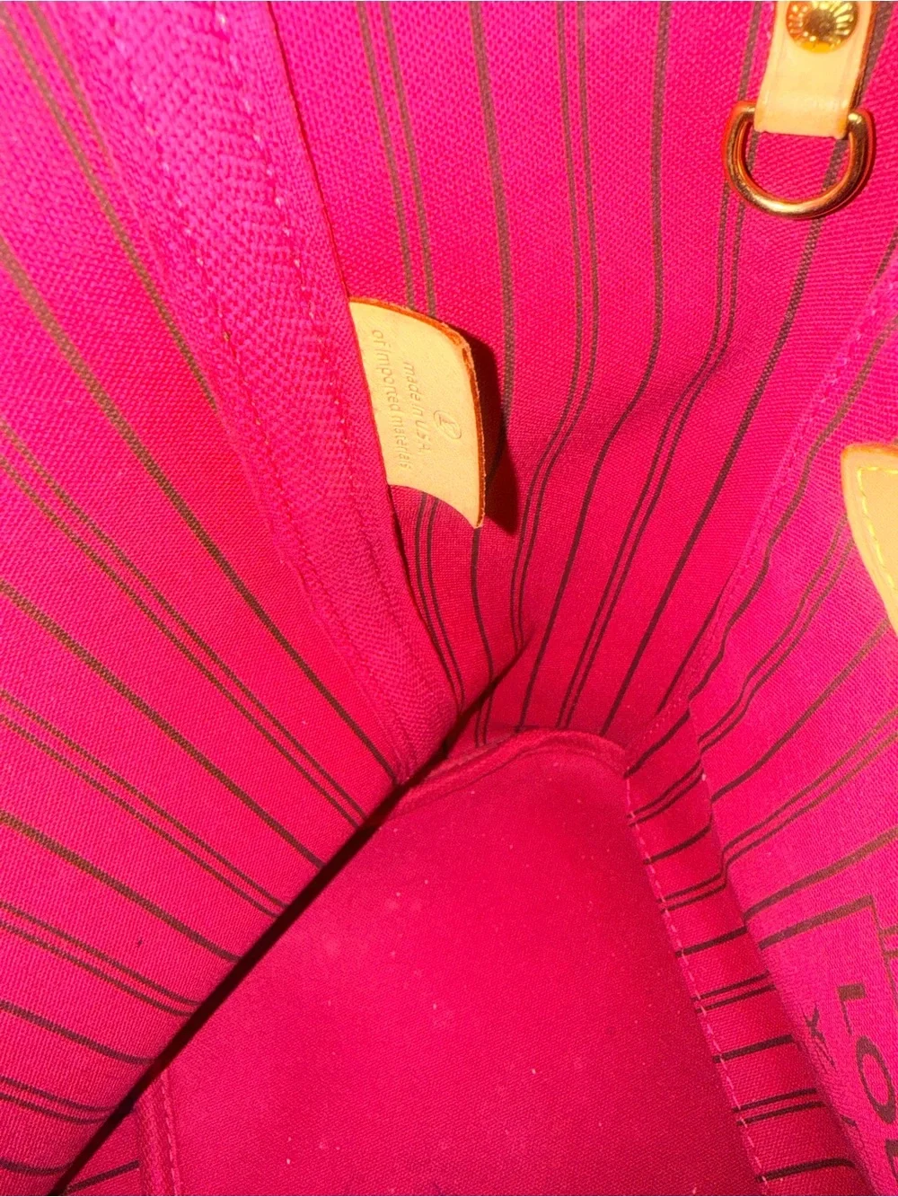 Louis Vuitton Neverfull MM Monogram Pivoine Pink Tote